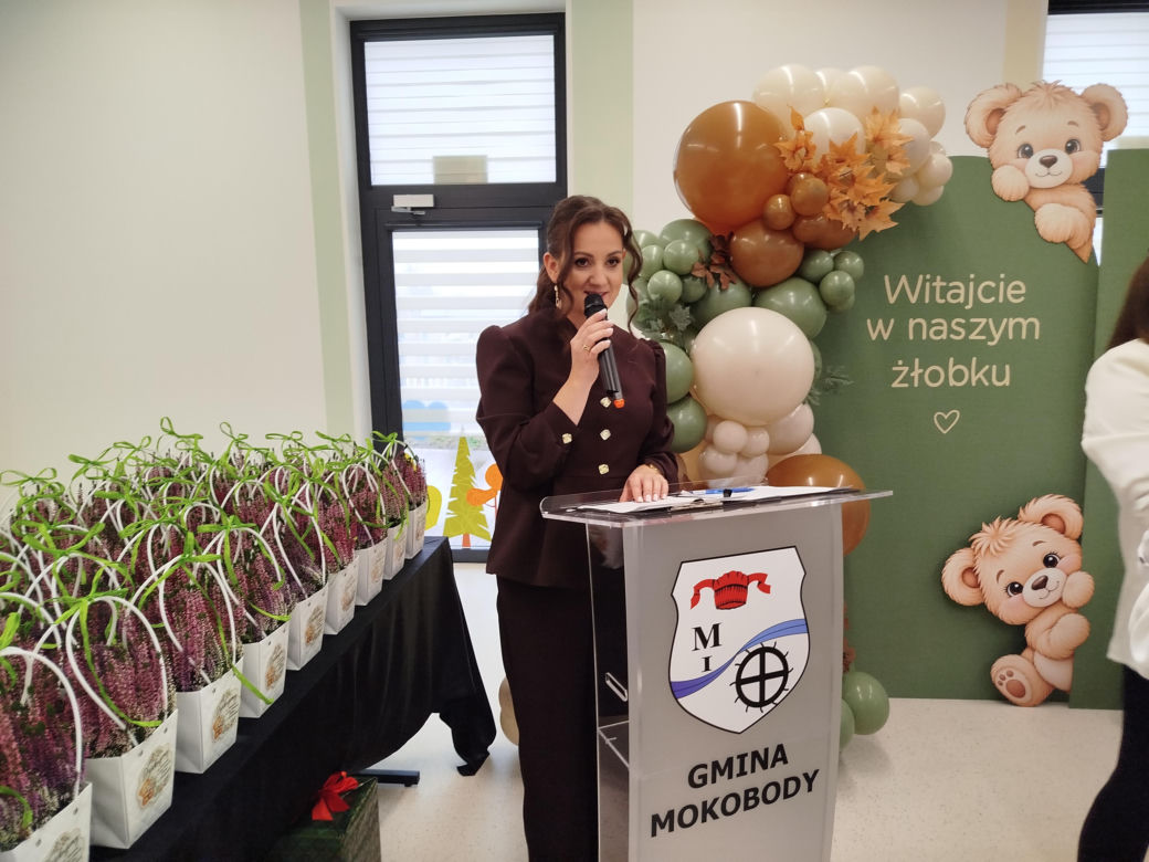 Otwarcie Żłobka w Mokobodach i pasowanie na żłobkowicza