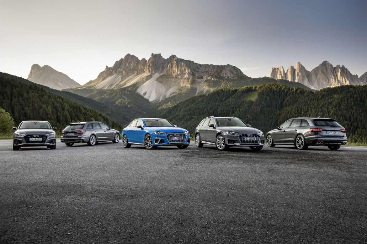  Audi A4 Limousine, Audi A4 Avant, Audi S4, Audi A4 allroad quattro, Audi S4 Avant