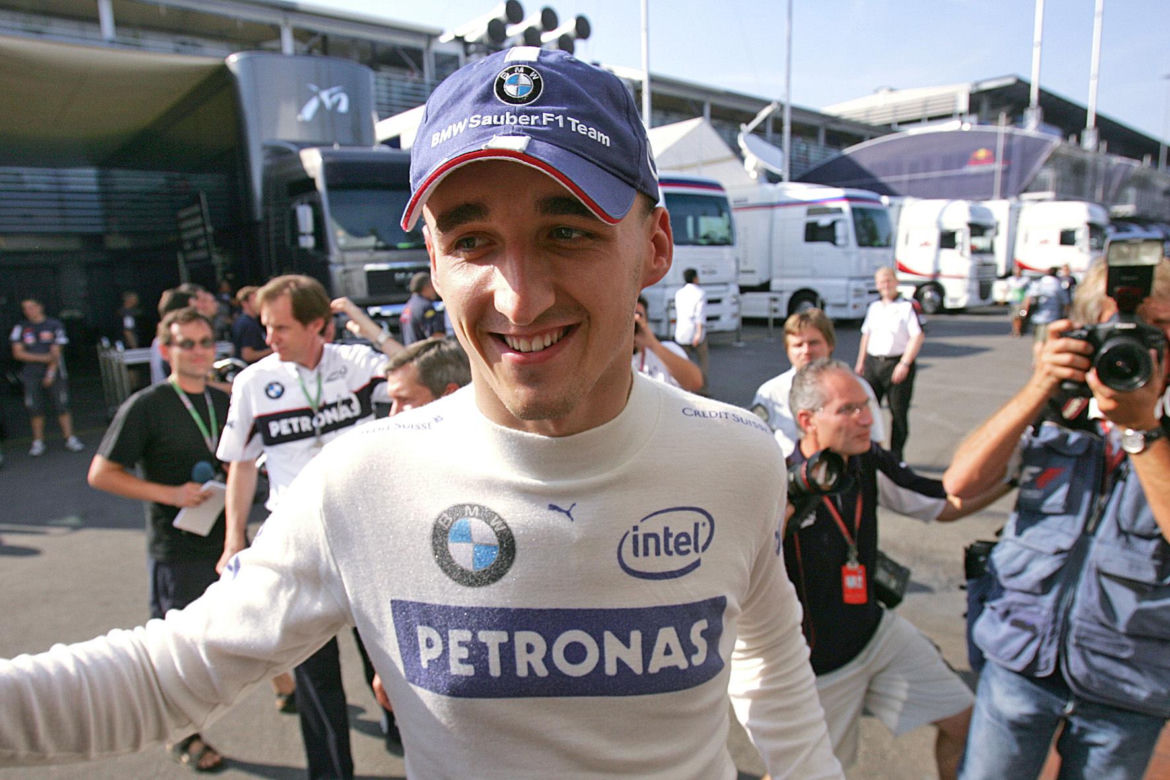 Tak Robert Kubica zmieniał się przez lata