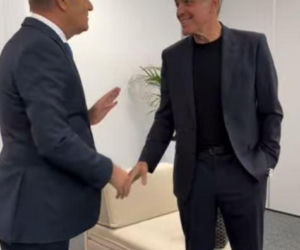 Amal Clooney, George Clooney, Donald Tusk
