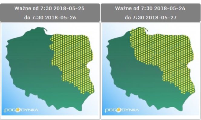 Burze nad Polską - pogoda na weekend z ostrzeżeniami IMGW