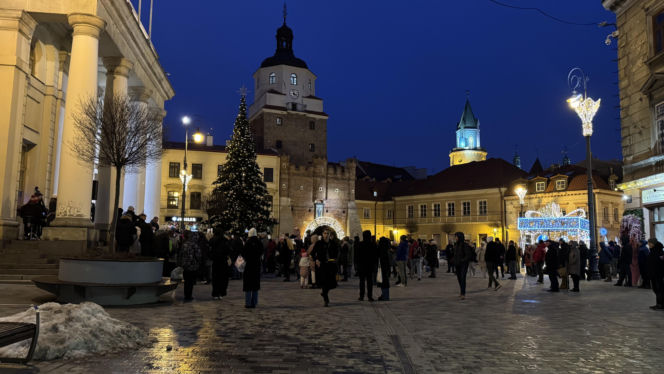 W Lublinie zrobiło się świątecznie