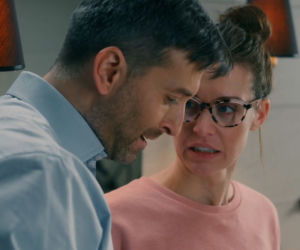 BrzydUla 2 odc. 77. Ula (Julia Kamińska), Marek (Filip Bobek)