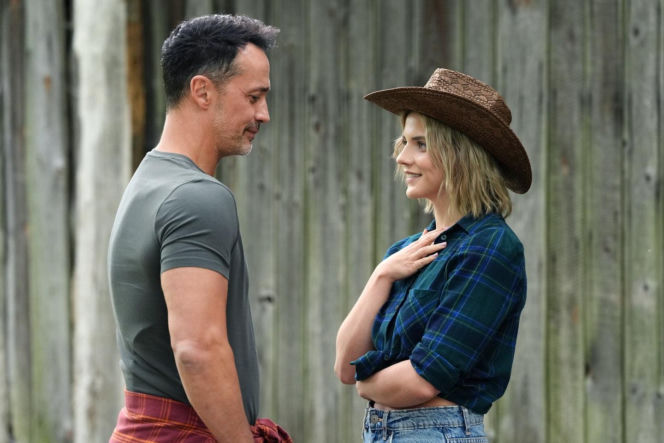 Barwy szczęścia, odcinek 3284. Mariusz (Rafał Cieszyński), Janka (Oliwia Drożdżyk)