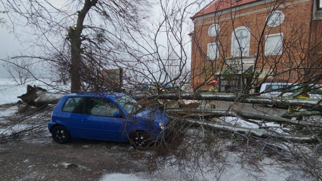 Wichura zniszczyła zabytkową kapliczkę przy sanktuarium