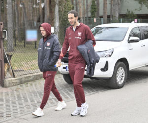 Polska - Albania. Reprezentacja Polski na spacerze