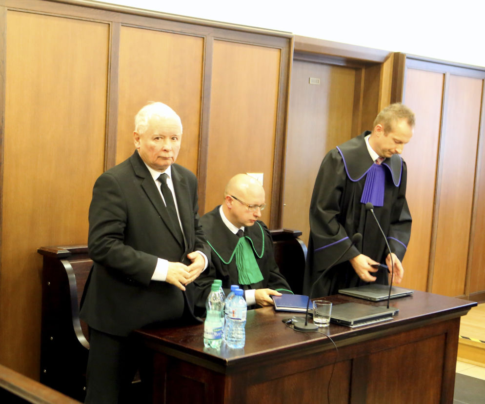Jarosław Kaczyński w sądzie