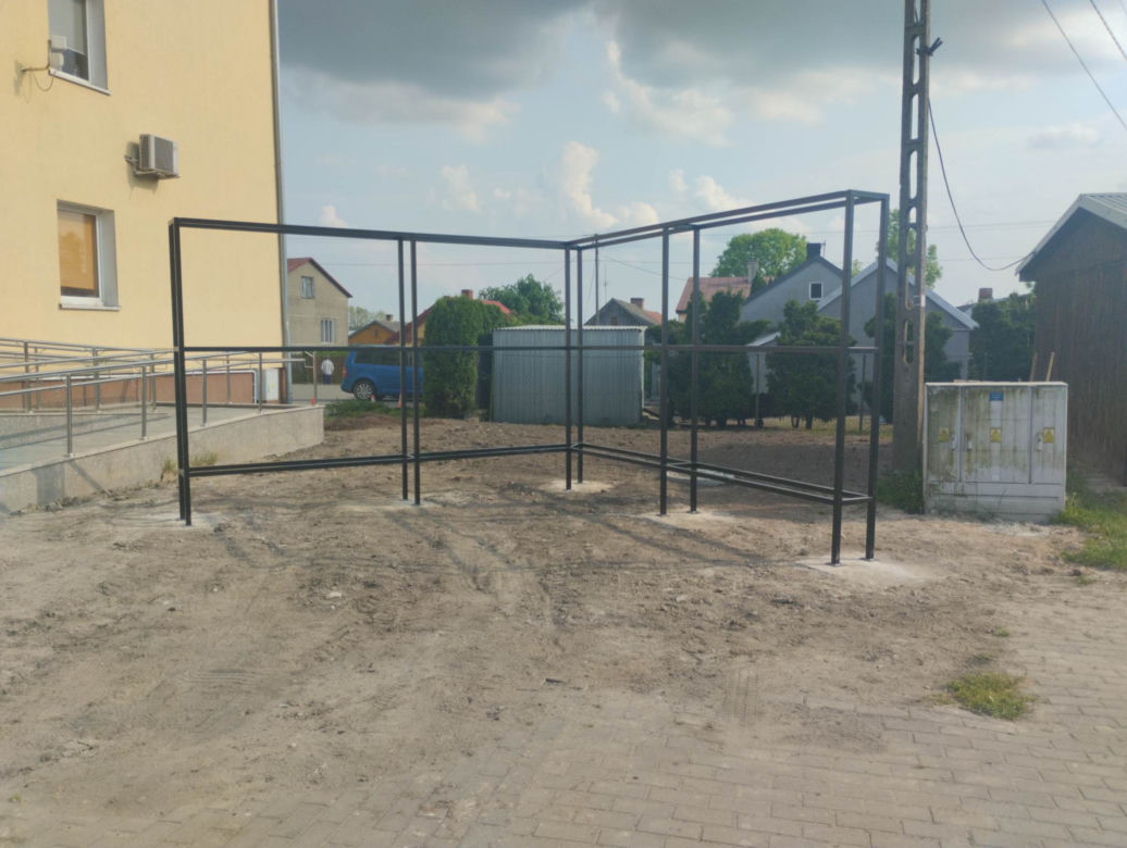 Ogród wertykalny w Kamionce