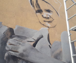 Nowy mural przy siedzibie MPKWiK w Rzeszowie