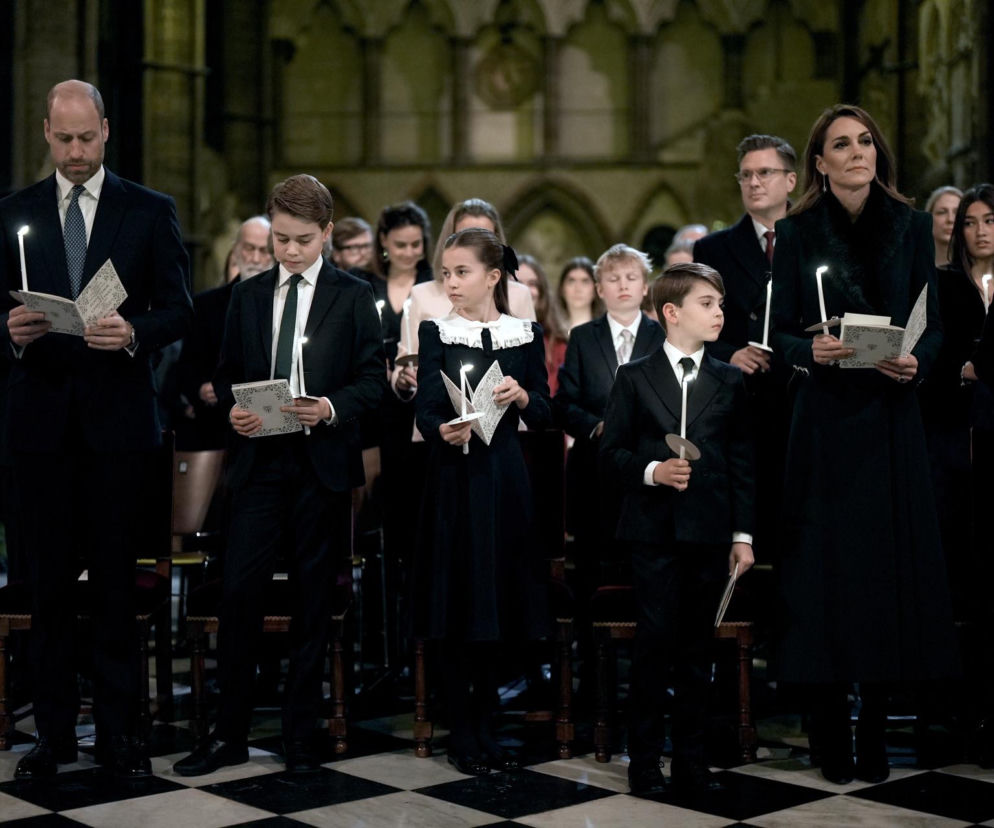 Boże Narodzenie w rodzinie królewskiej.