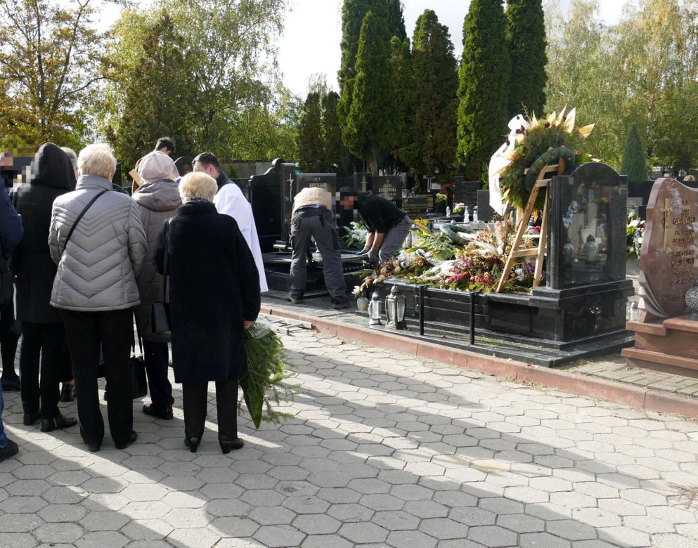 Pożegnano właścicielkę mieszkania, w którym doszło do podwójnej zbrodni