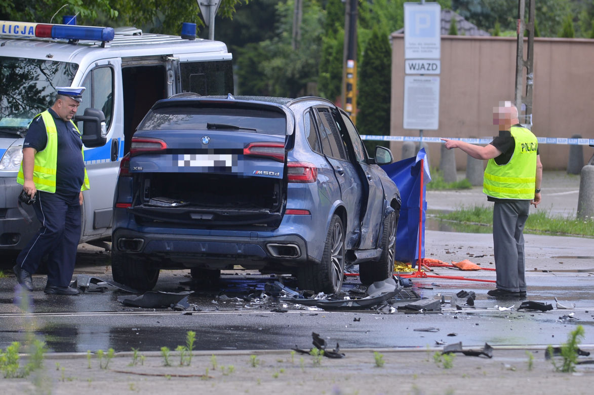 Śmiertelny wypadek z udziałem motocyklisty w Radości