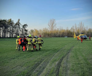 Wypadek w gminie Serokomla