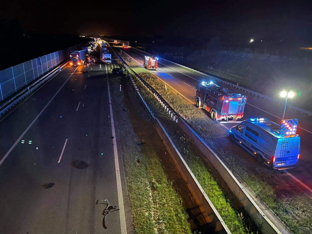 Masakra na A-2. Pod prąd pędził na autostradzie