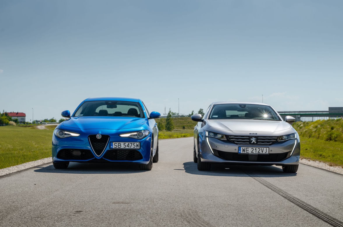 Alfa Romeo Giulia Veloce vs Peugeot 508 Allure