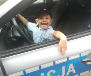 Policjanci spełnili marzenie 4-letniego Dorianka
