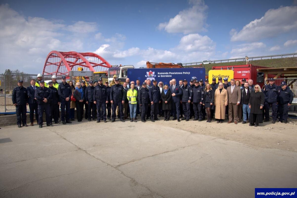 Nowoczesna Komenda Powiatowa Policji w Ostródzie. Ma być gotowa za rok!