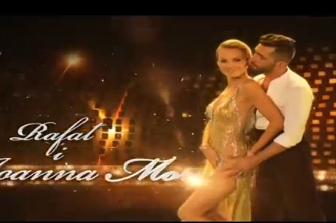 Joanna Moro z serialu ''Anna German'' i Rafał Maserak