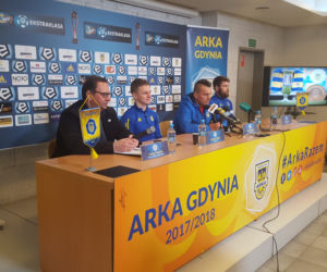Konferencja prasowa przed meczem Arka - Legia