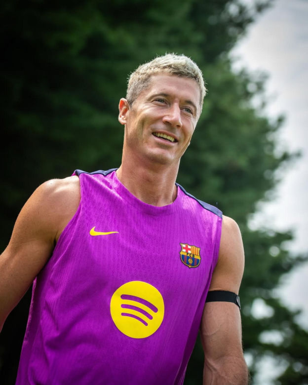 Robert Lewandowski FC Barcelona