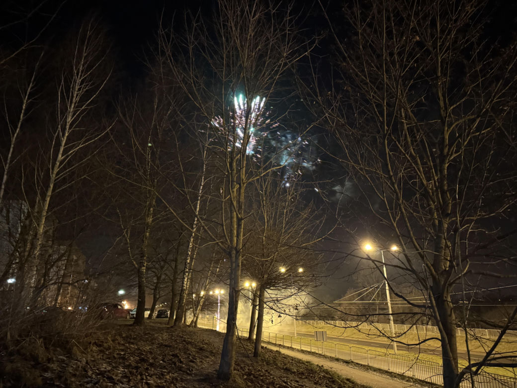 Fajerwerki nad miastem. Tak Lublin świętuje początek 2025 roku!