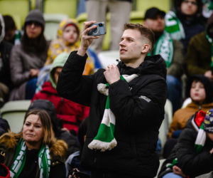 Lechia Gdańsk - Raków Częstochowa; Zdjęcia kibiców z meczu 30. kolejki PKO BP Ekstraklasy