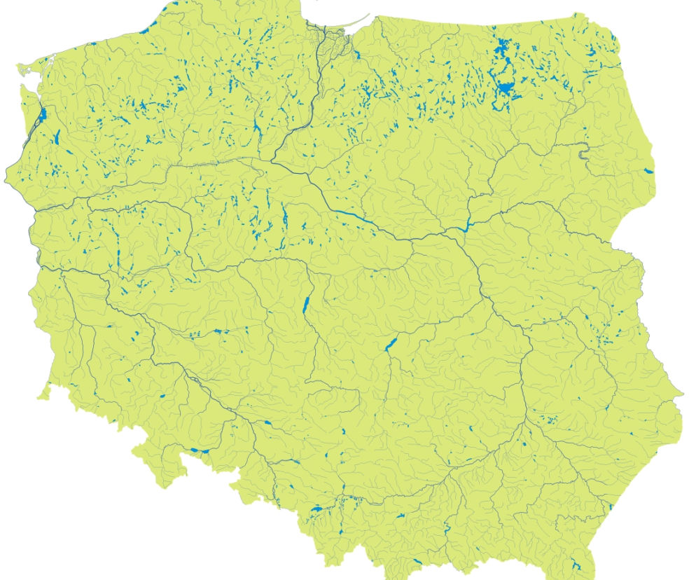 mapa polski