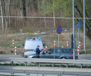 Antonow przyleciał, korki na ulicach