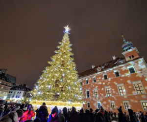 Stolica rozbłysła na święta