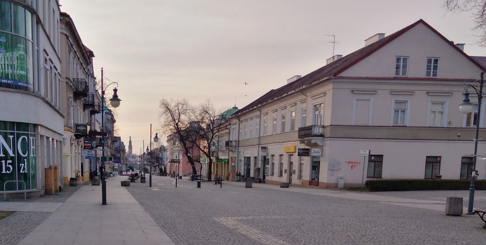 Tak wygląda Radom w czasie pandemii koronawirusa