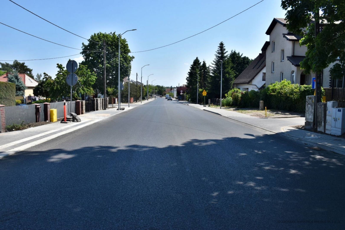 Przebudowa ulic Modrej i Koralowej na Bezrzeczu