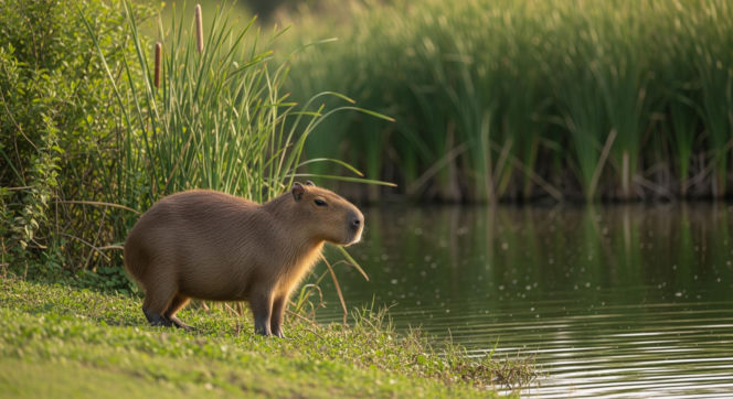 Kapibara uciekła z zoo. Czy gigantyczny gryzoń grasuje po brytyjskich wioskach?