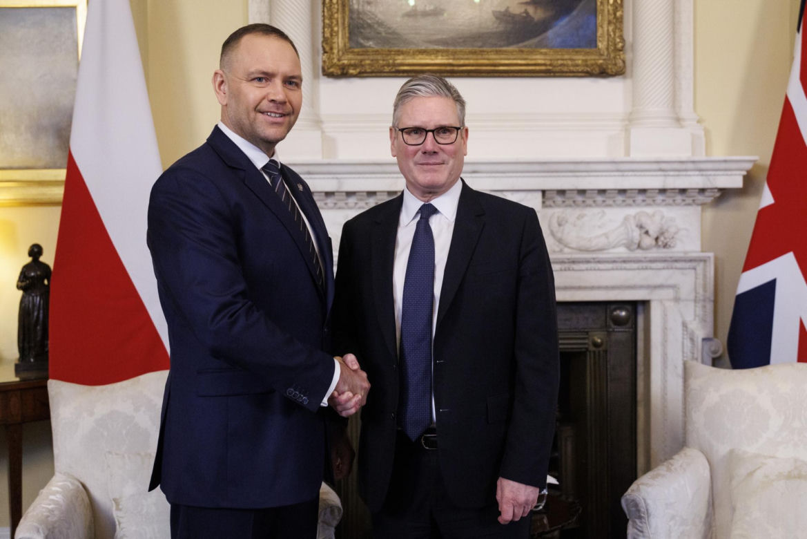 Karol Nawrocki, Keir Starmer