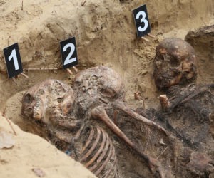 Historyczne znalezisko w warszawskim lesie. Doły śmierci na Białołęce. Wśród ofiar kobieta z długim warkoczem 