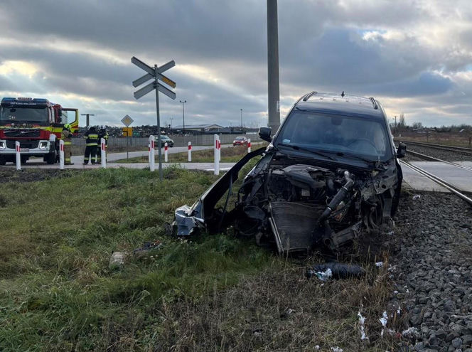 wypadek Mordy przejazd kolejowo-drogowy
