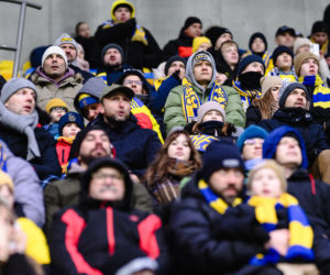 Arka Gdynia - Raków Częstochowa, zdjęcia kibiców i piłkarzy z meczu 17. kolejki PKO BP Ekstraklasy