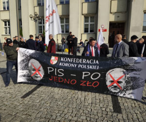 Górnicy protestują przeciw zwolnieniom