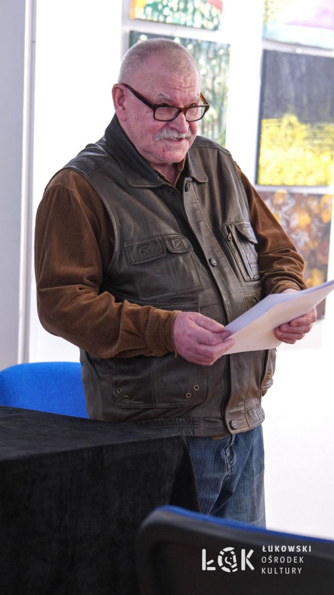 Za nami spotkanie z poezją Sebastiana Barana w Łukowie