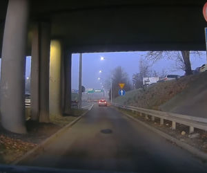 Na autostradzie cofali pod prąd. Bulwersujące nagranie prosto z Katowic