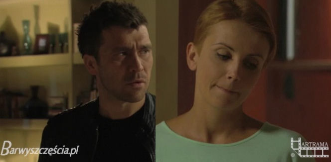 BARWY SZCZĘŚCIA odc. 850. Robert (Marcin Czarnik), Marta (Katarzyna Zielińska)