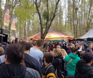 Festiwal Smaków Food Trucków w Olsztynie. Tłumy mieszkańców nad Ukielem [ZDJĘCIA]