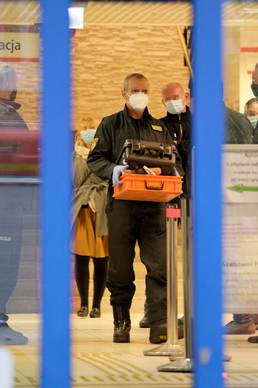 Alarm bombowy na Pradze-Południe 