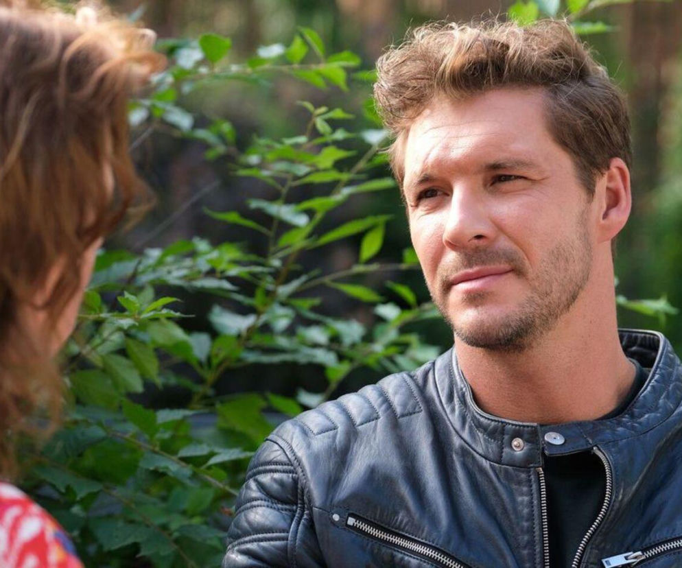 M jak miłość odc. 1897. Marcin (Mikołaj Roznerski), Joanna Baczewska (Kinga Głogowska)