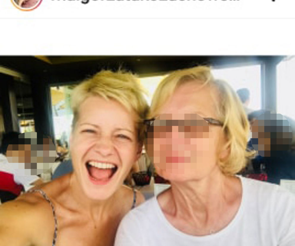 Małgorzata Kożuchowska chroni mamę przed wirusem