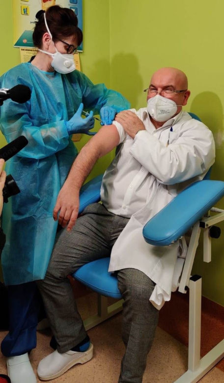 W niedzielę na Warmii i Mazurach zaczęły się szczepienia przeciw COVID-19