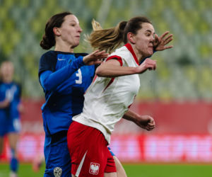 Polska - Słowenia: Najwierniejsi kibice wspierali reprezentację Polski kobiet. Dużo zdjęć z Gdańska