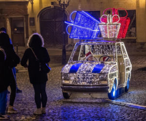 To najbardziej świąteczne miasto w województwie śląskim. Częściowo znajduje się w Małopolsce