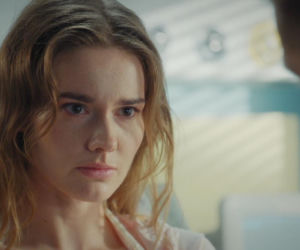 M jak miłość odc. 1907. Franka (Dominika Kachlik), Paweł (Rafał Mroczek)