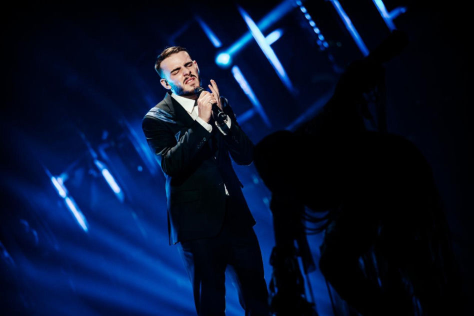 Eurowizja 2022 - Polska. Pierwsza próba Krystiana Ochmana