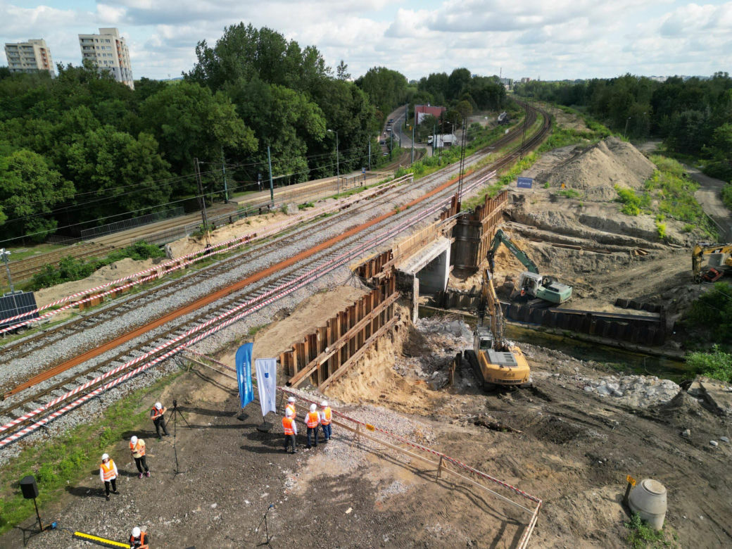 Przebudowa linii kolejowej na szlaku Katowice Szopienice Południowe – Katowice Piotrowice